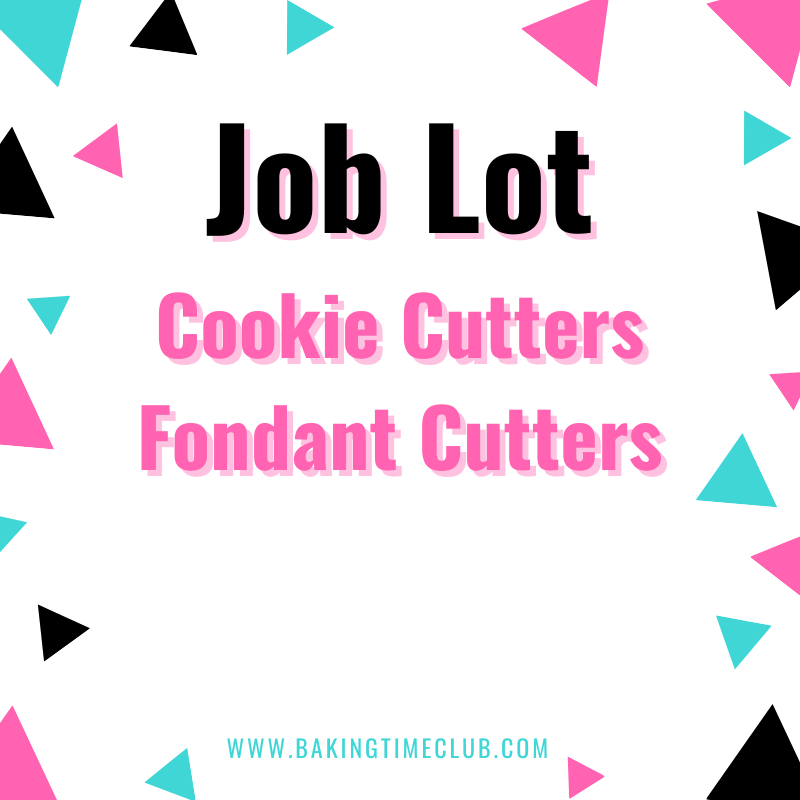 Job Lot: 598 Units - Cookie Biscuit Cutters Fondant Plunge Cutters