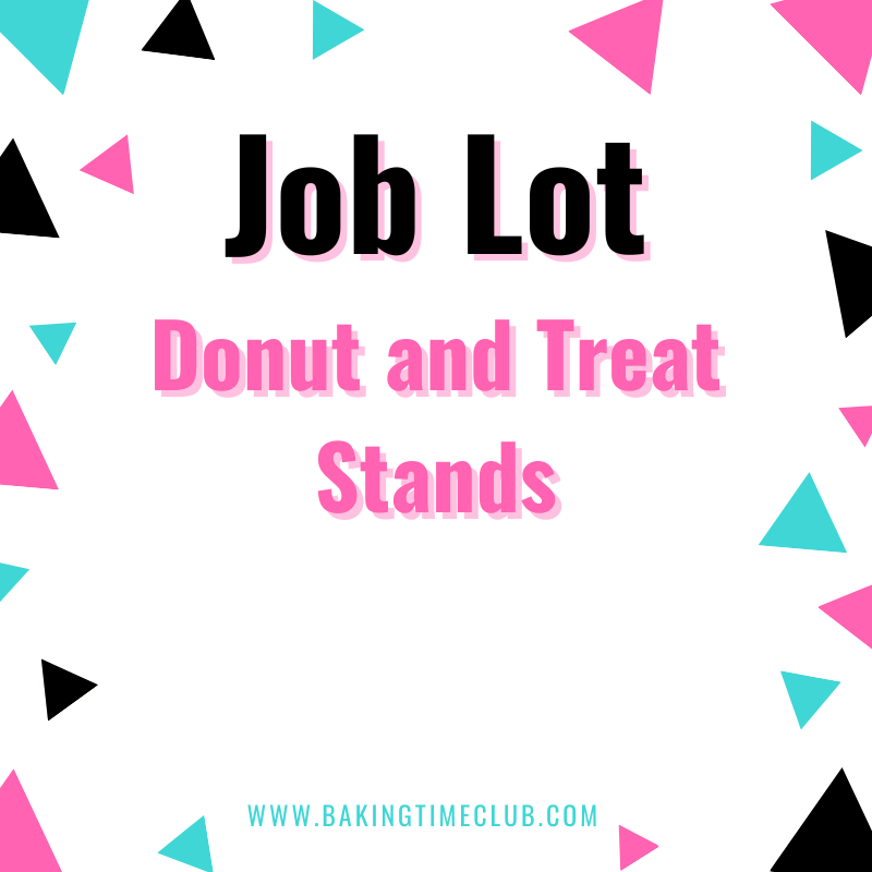 Job Lot: 89 Units - Donut Treat Stands Buffet Table Graze Boards