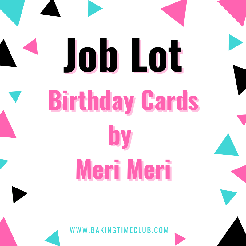 Job Lot: 258 Units - Meri Meri Birthday Occasion Cards