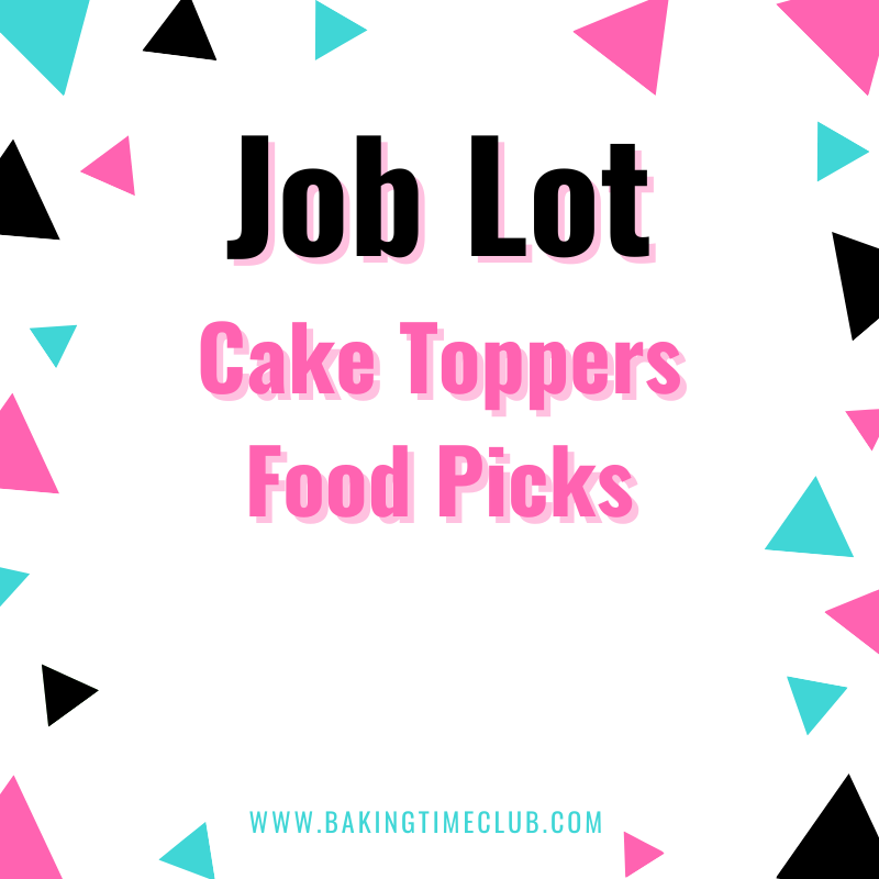 Job Lot: 449 Units - Cake Toppers Food Picks