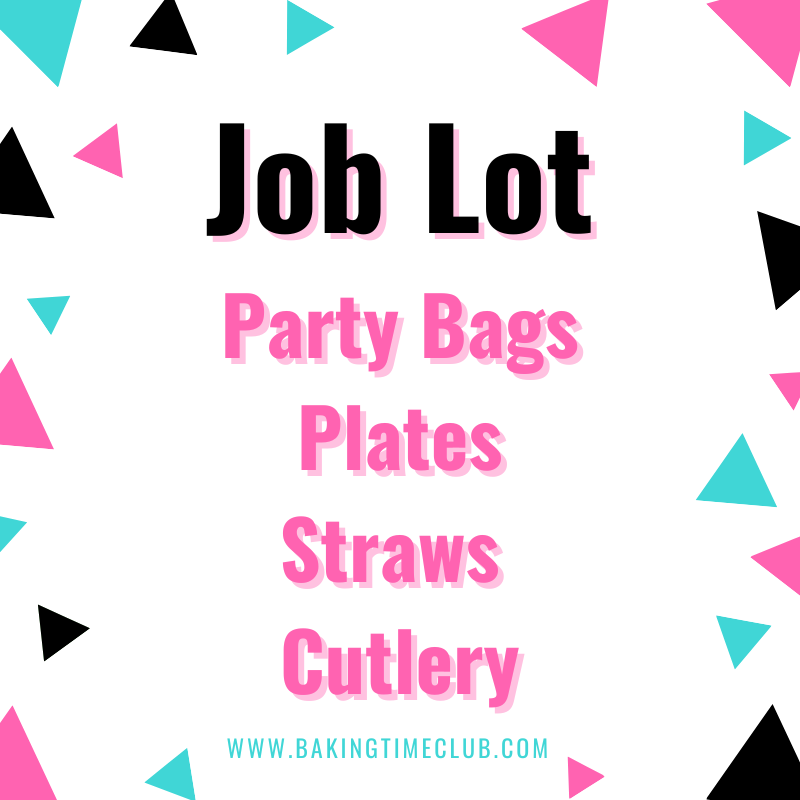 Job Lot: 227 Units - Party Bags, Cutlery, Cups and Plates